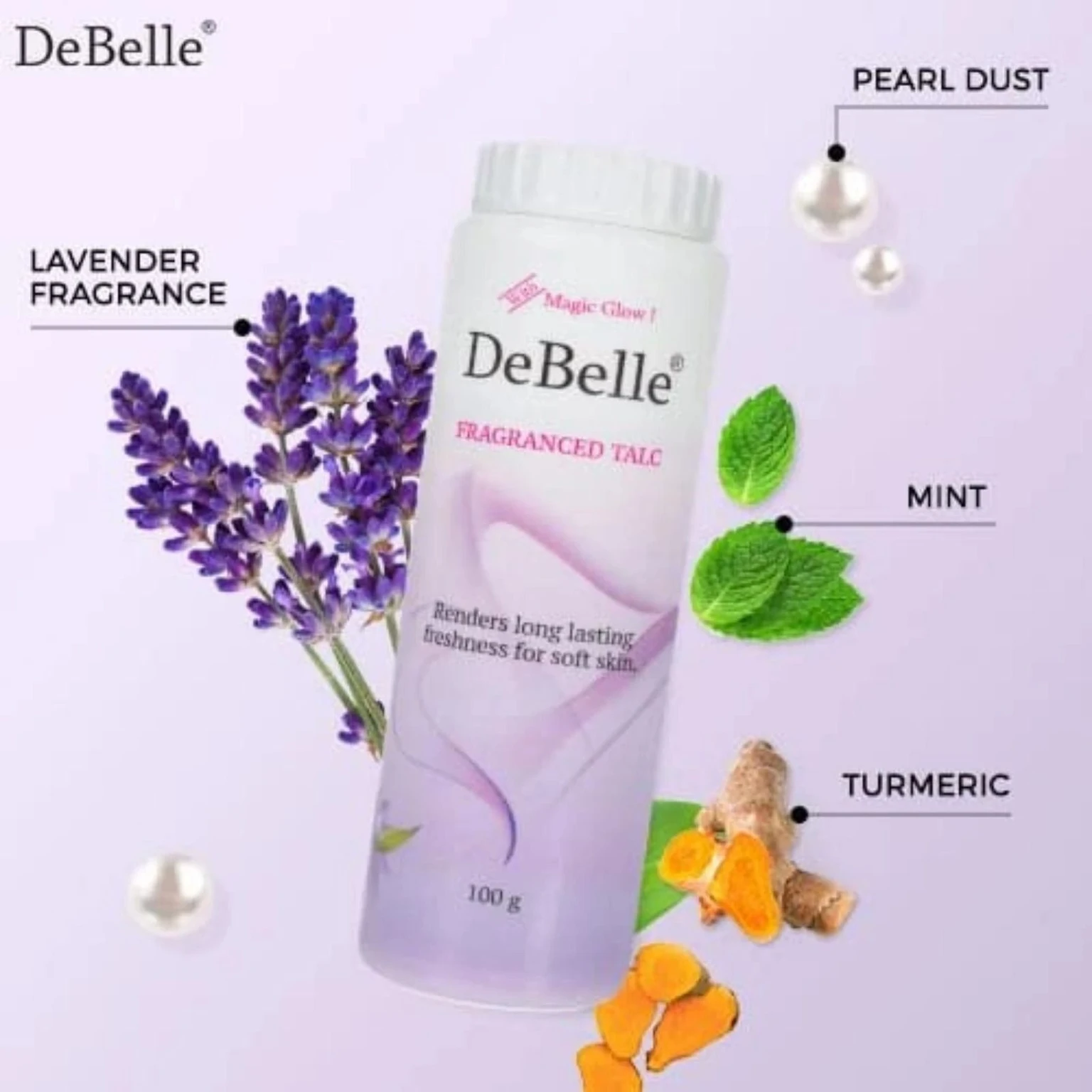 DeBelle Fragranced (2 x 100 g)1