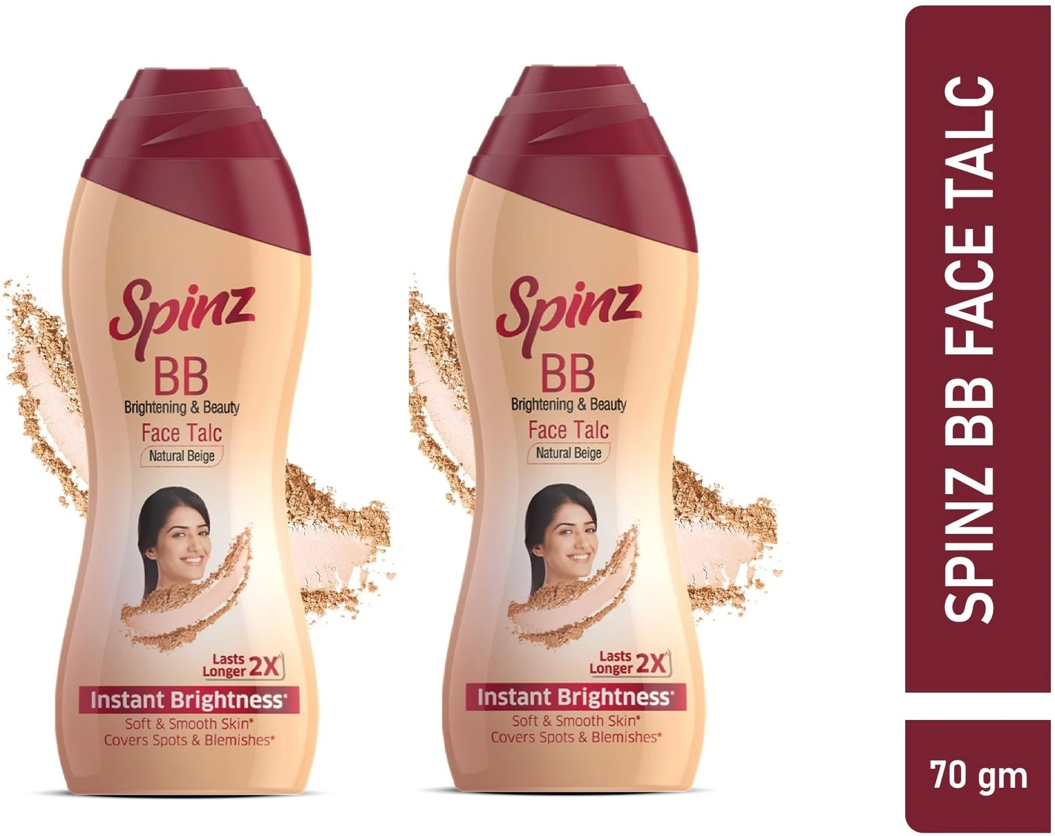 Spinz BB Brightening & Beauty Talc