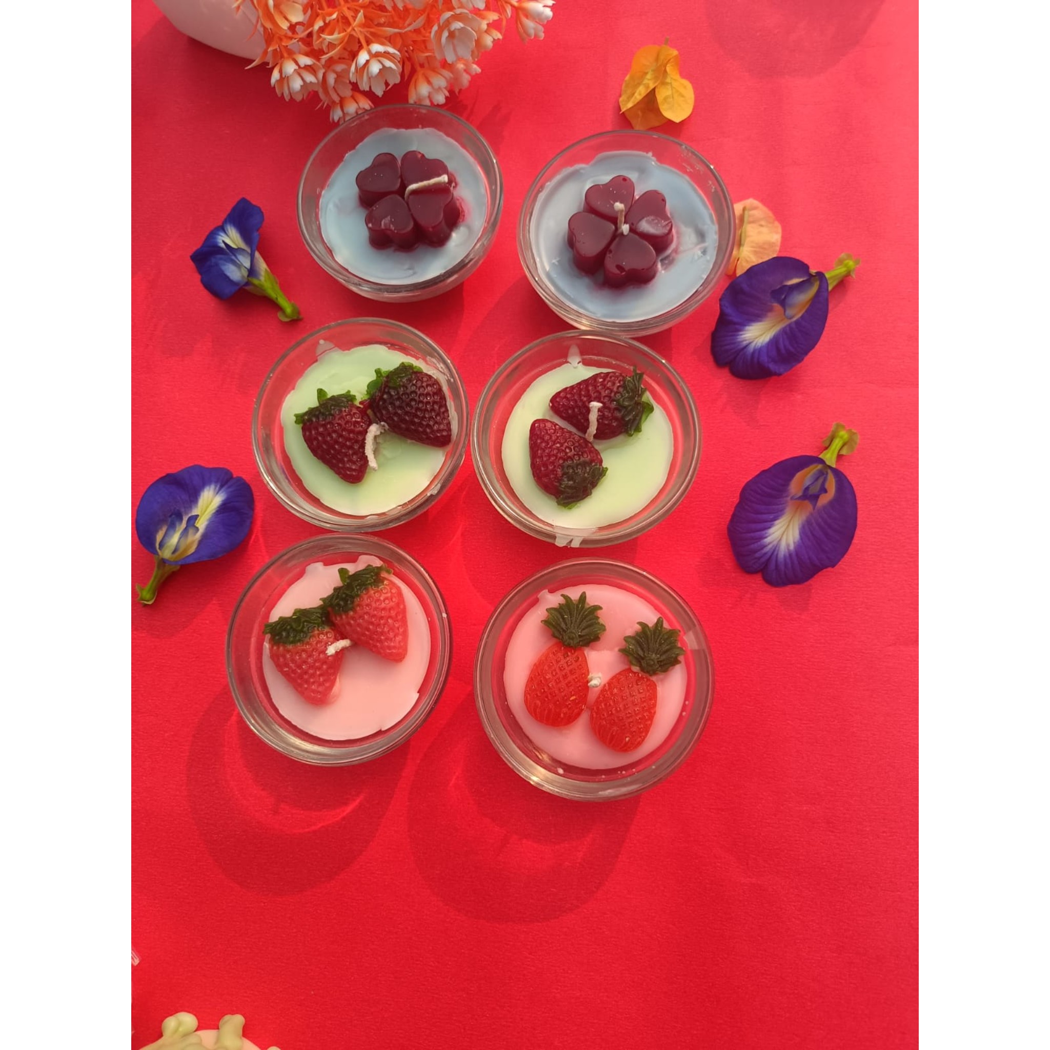 Mini Glow Pods Aroma Candles (Set of 6)